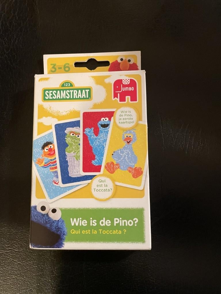 Kwartet sesamstraat wie is de pino ?, Ophalen of Verzenden, Nieuw