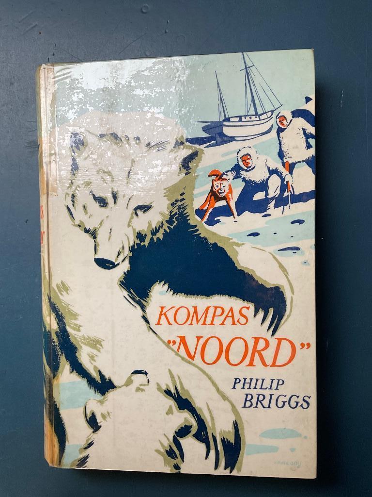 Kompas noord Philip Briggs harde kaft, Boeken, Kinderboeken | Jeugd | 10 tot 12 jaar, Gelezen, Fictie, Ophalen of Verzenden