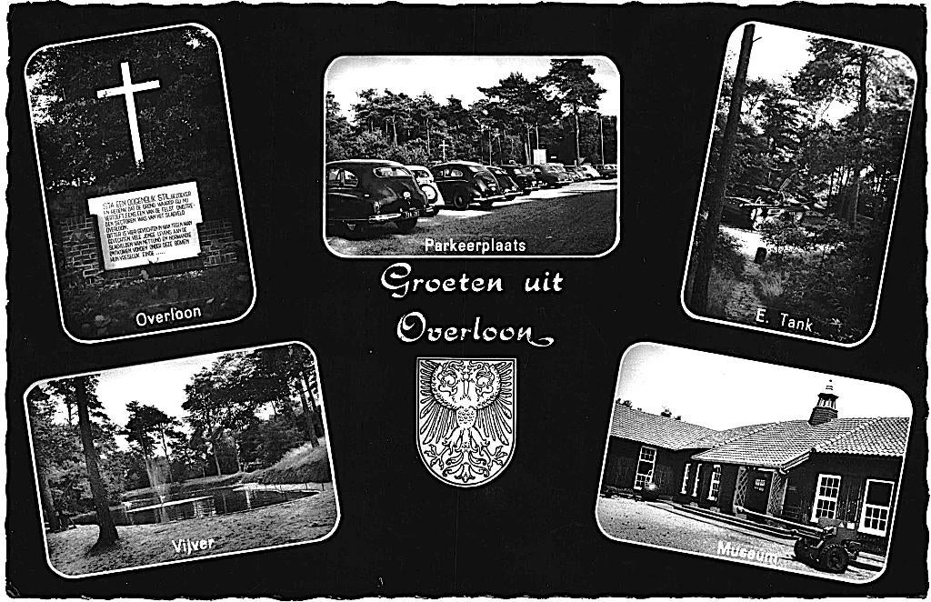 913479 Overloon N Br 1960 Oorlogsmuseum Gelopen met zegel
