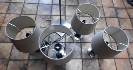 Lampenset, 30 tot 60 watt, Gloeilamp, Neutraal, Zo goed als nieuw