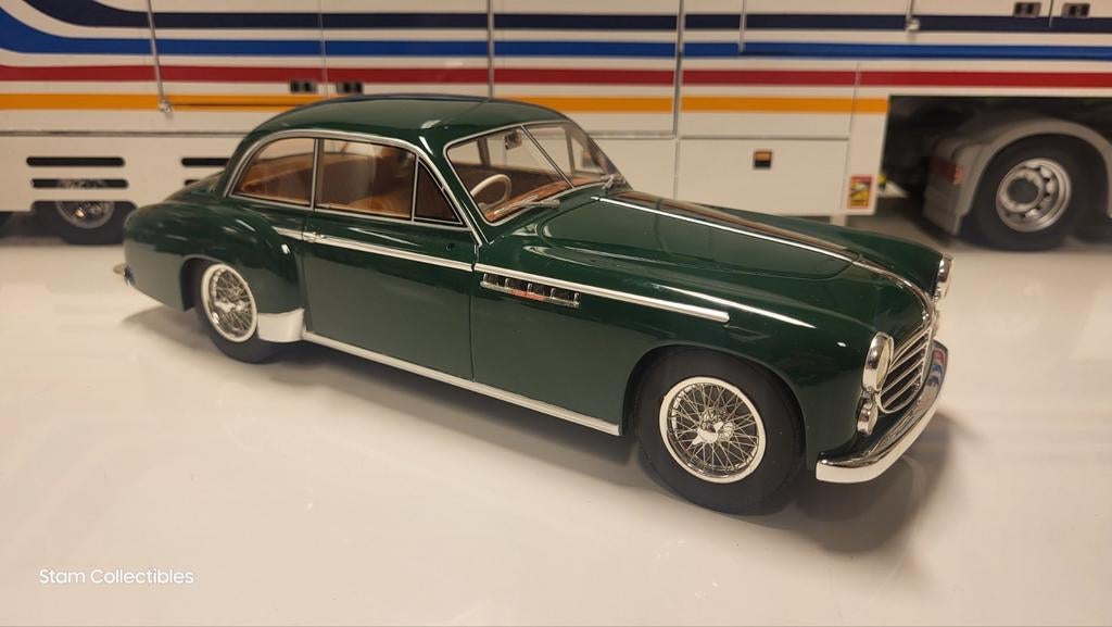 BoS Models Delahaye 235 MS Coupe by Chapron Green - 1953, Overige merken, Gebruikt, Auto, Ophalen of Verzenden