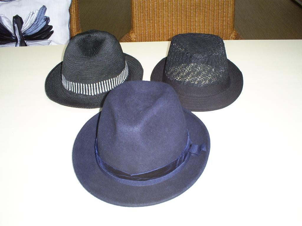 Hoeden 3 stuks, Ophalen of Verzenden