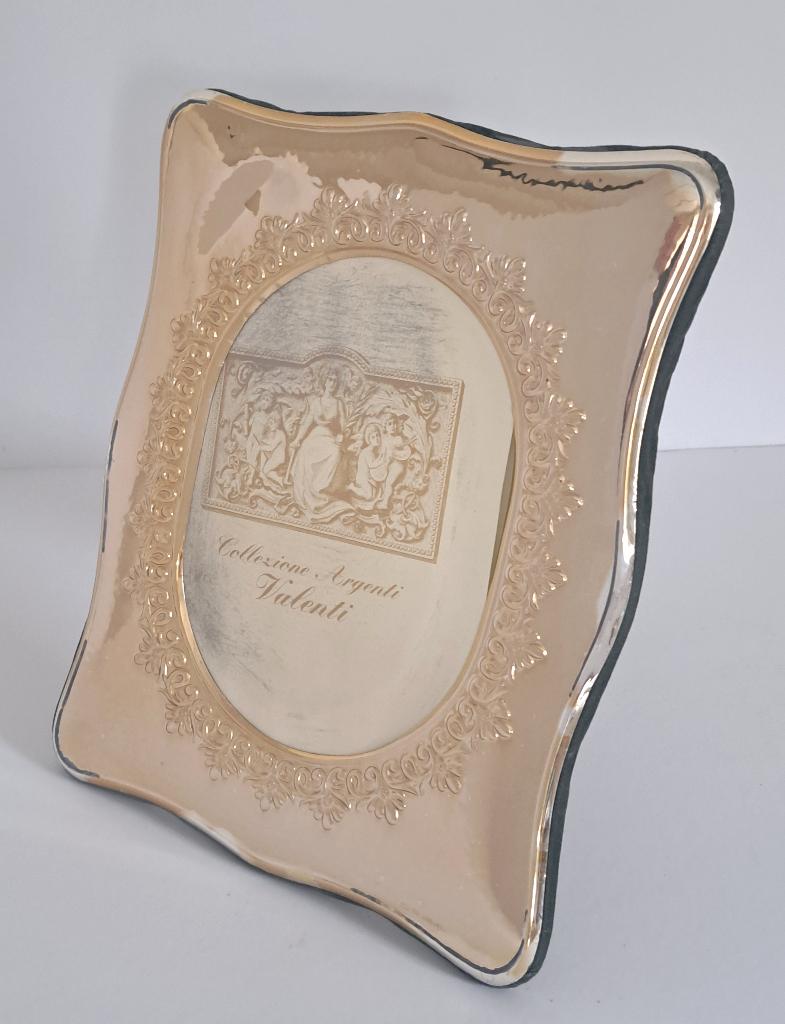 Zilveren fotolijst van groot formaat, Verzenden, Zilver