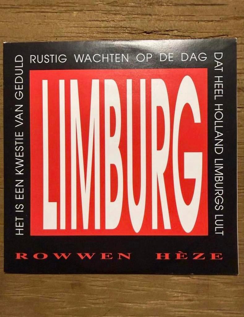 Rowwen Hèze - Limburg Single Rood Vinyl, Cd's en Dvd's, Vinyl | Nederlandstalig, Ophalen of Verzenden, Nieuw in verpakking, Overige formaten