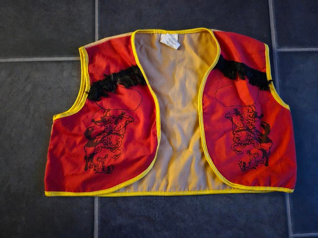 Cowboy giletje maat 104, Ophalen of Verzenden, Gebruikt