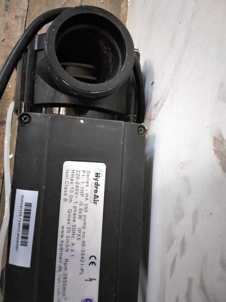 Hydro Air HA 350 Motor Bubbelbad Pomp, Ophalen of Verzenden