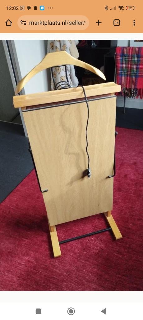 Aris dressboy Broekenpers elektrische, Witgoed en Apparatuur, Strijkijzers en Strijkplanken, Ophalen of Verzenden