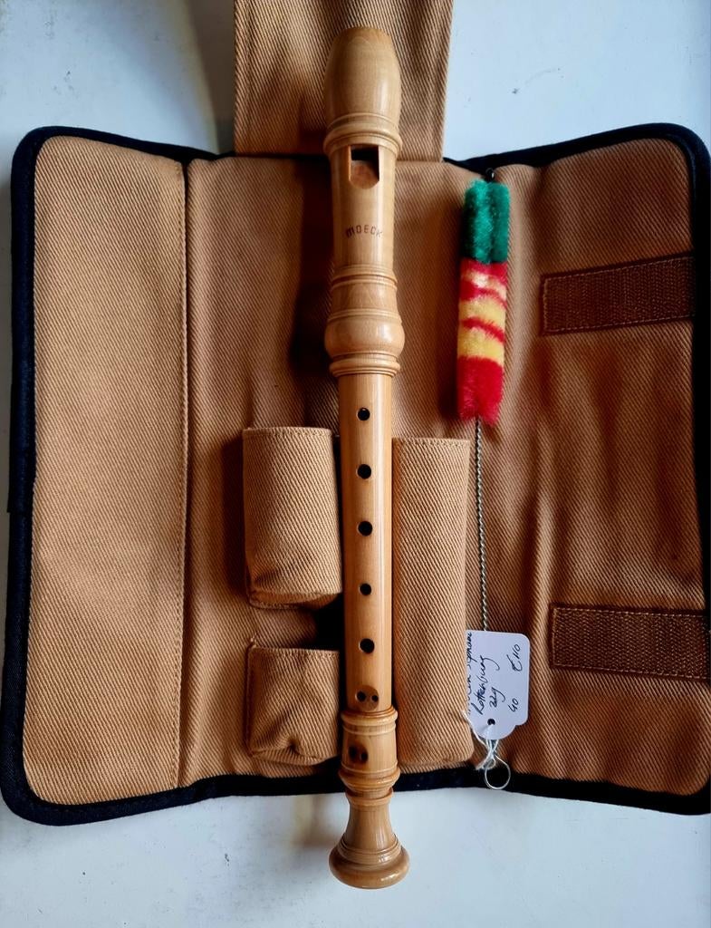 Moeck Rottenburg Sopraanblokfluit model 229 Barock., Ophalen of Verzenden, Zo goed als nieuw, Alt