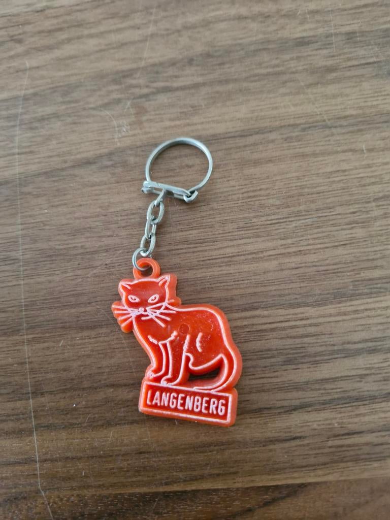 674 Sleutelhanger Langenberg Katjesdrop, Verzamelen, Ophalen of Verzenden