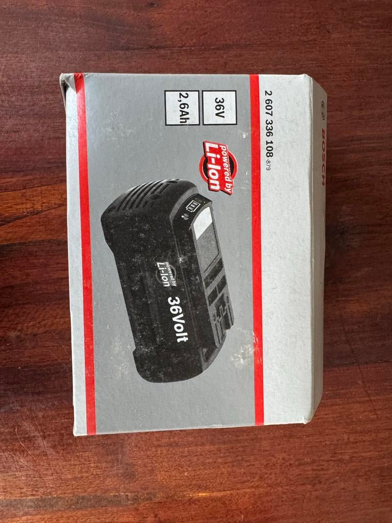 Bosch Accu 36V 2.6Ah - Nieuwstaat, Ophalen of Verzenden, Nieuw
