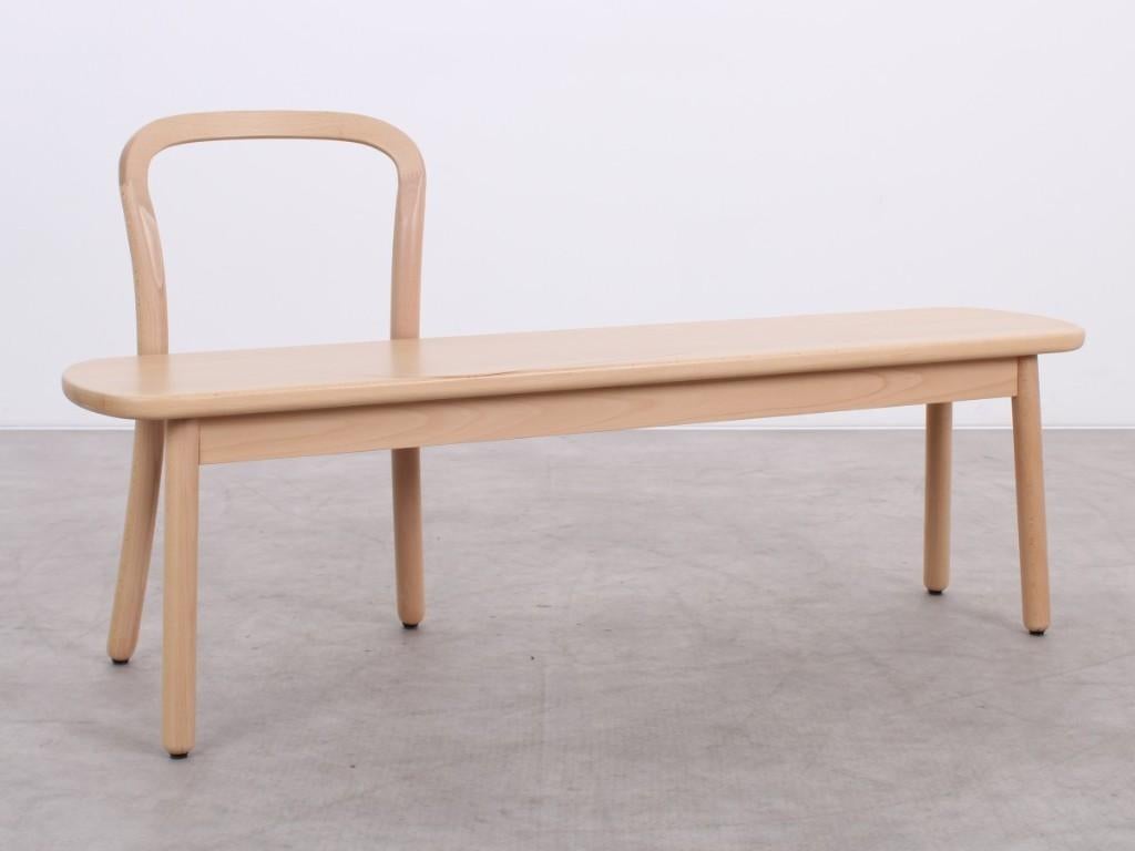 DUM Office | Beech Bench | Naturel | Bankje, Minder dan 75 cm, Tweepersoons, Ophalen of Verzenden, Zo goed als nieuw