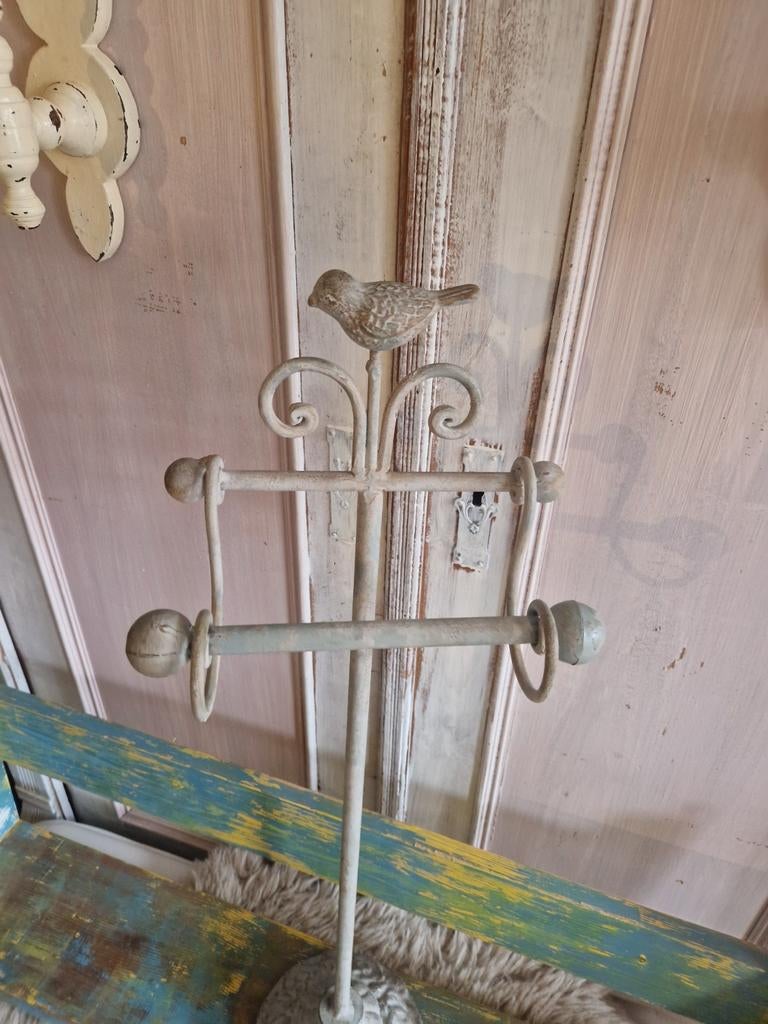 Brocante wc rol houder, Ophalen of Verzenden