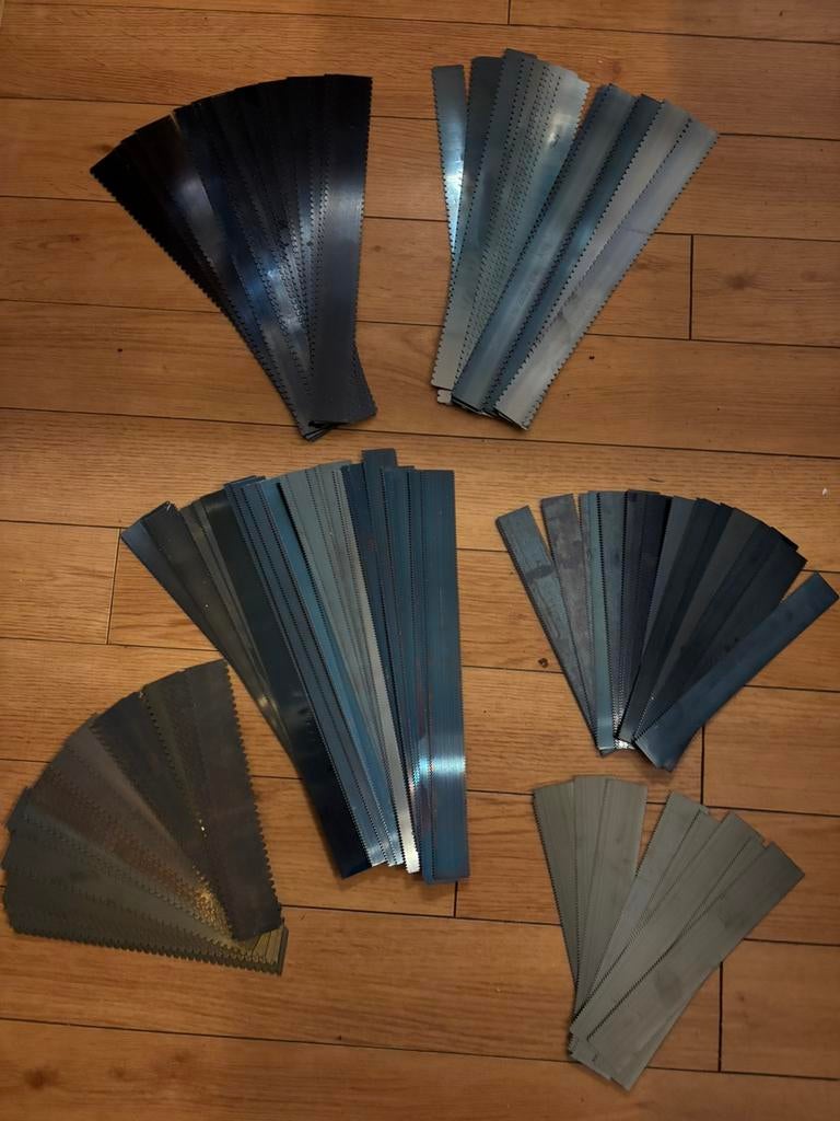 Lijmkammen, Ophalen, Nieuw