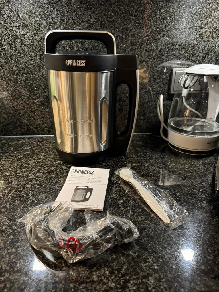 NIEUW Princess soupmaker, Ophalen of Verzenden, Zo goed als nieuw, 3 snelheden of meer