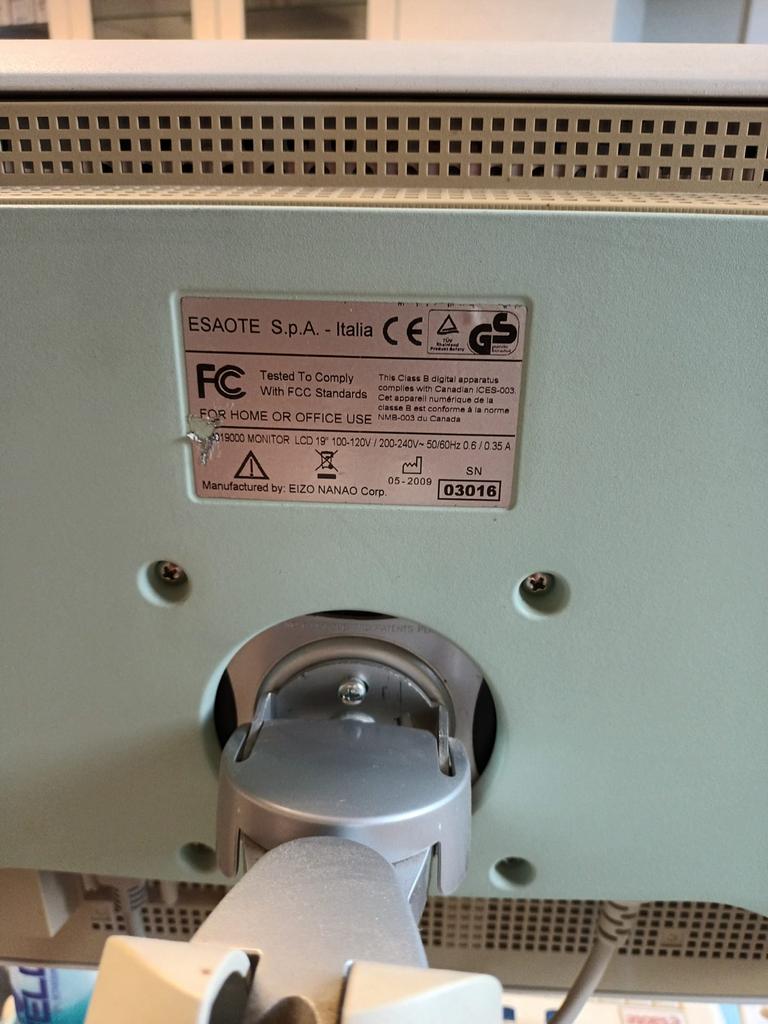 Esaote Mylab50 xvision 2009 met 2 sondes echo apparaat, Diversen, Verpleegmiddelen, Ophalen of Verzenden, Gebruikt