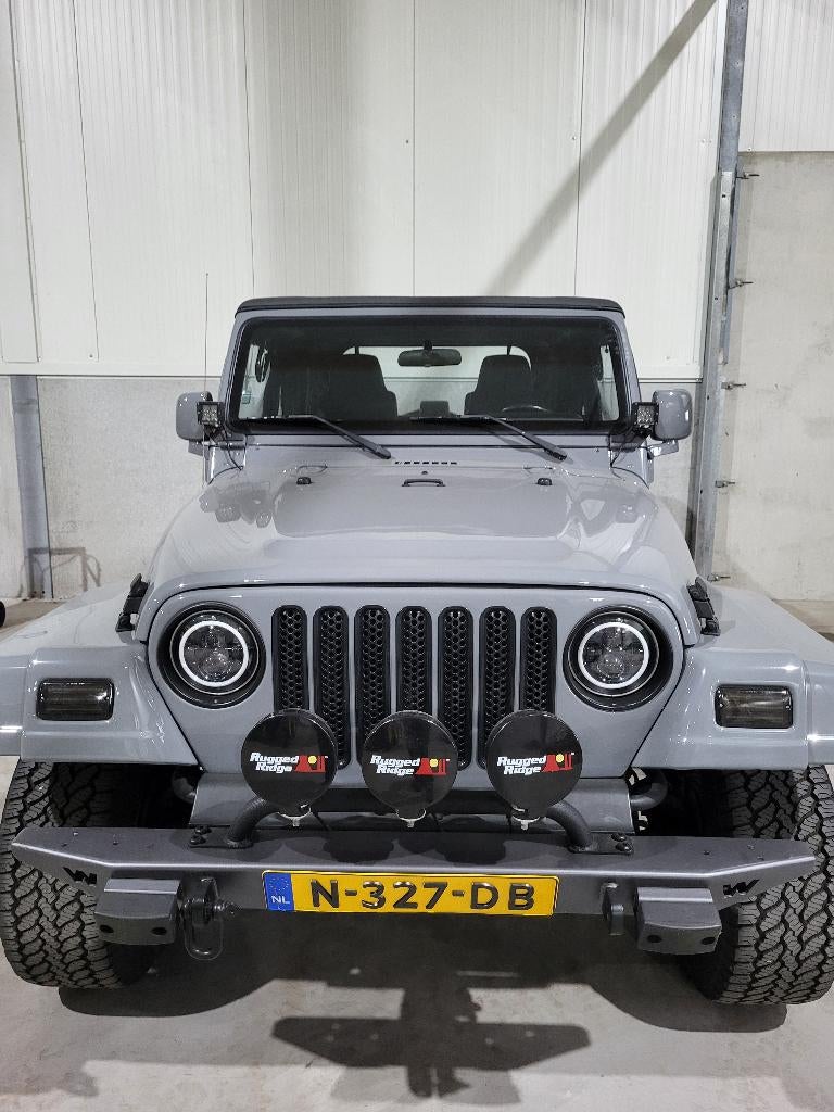 Jeep Wrangler 4.0i Soft top, Auto's, Jeep, Particulier, Wrangler, 4x4, ABS, Airbags, Airconditioning, Climate control, LED verlichting