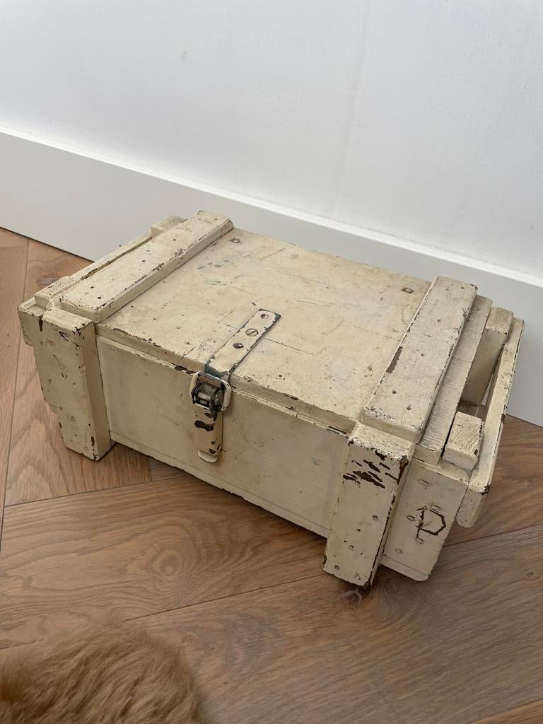 Hout houten kistje kist speelgoedkist stapelen, Ophalen of Verzenden