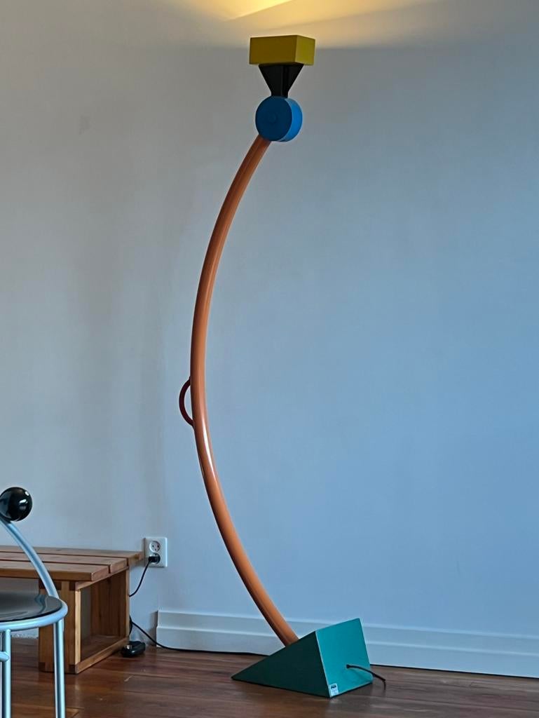 Ettore Sottsass Treetops Lamp - Memphis Milano, Ophalen, Gebruikt, Metaal, 150 tot 200 cm