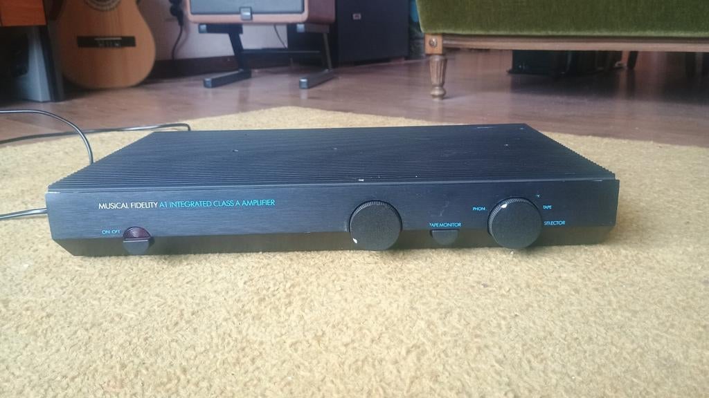 De originele musical fidelity A1 class a versterker, Overige merken, Gebruikt, Ophalen of Verzenden, Minder dan 60 watt