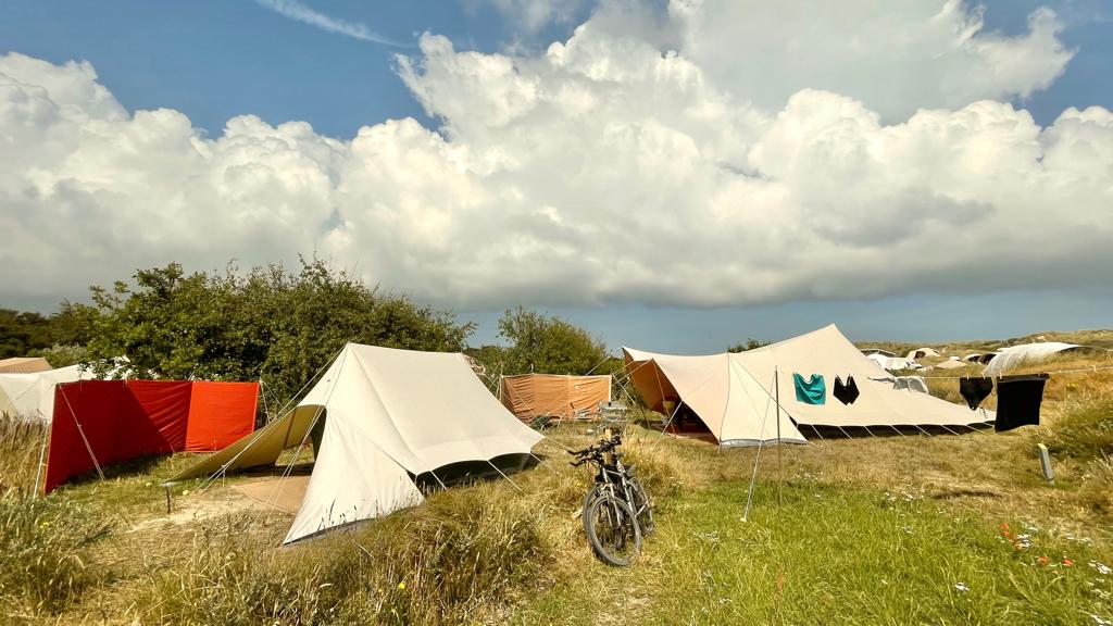 Tent te huur op Stortemelk Vlieland (max 4 personen), Ophalen, Gebruikt, Tot en met 4