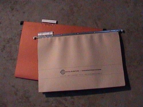 1000 Gebruikte folio Hangmappen, Diversen, Schrijfwaren, Ophalen, Gebruikt, -, -