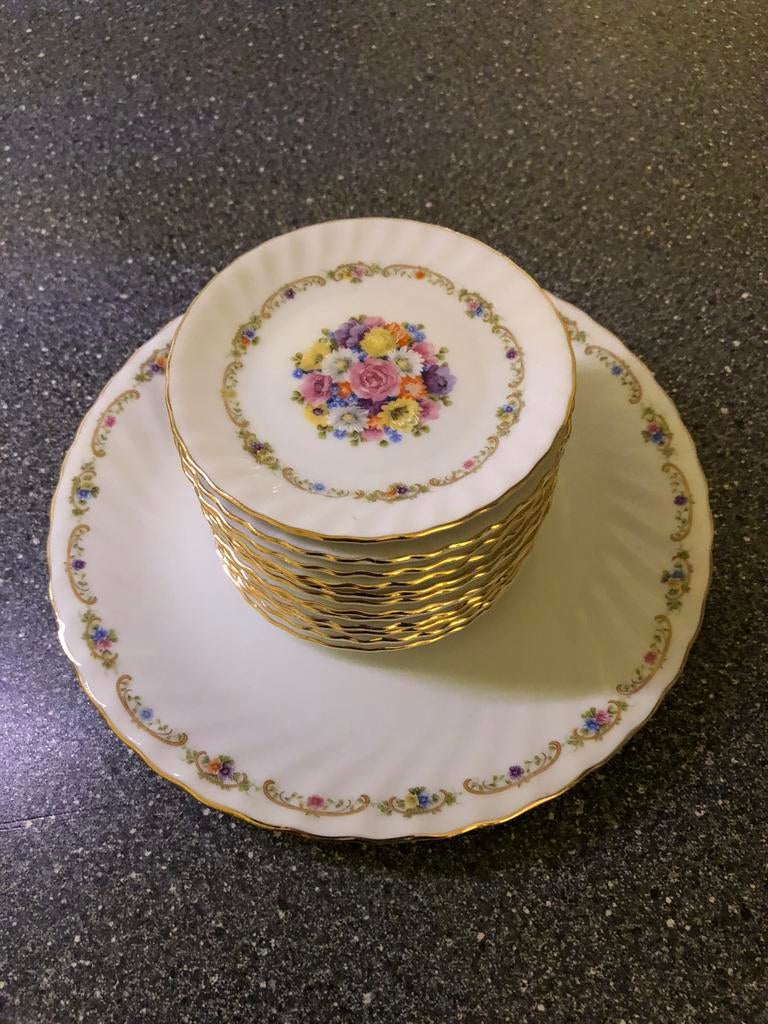 Te koop gebakstel, Ophalen