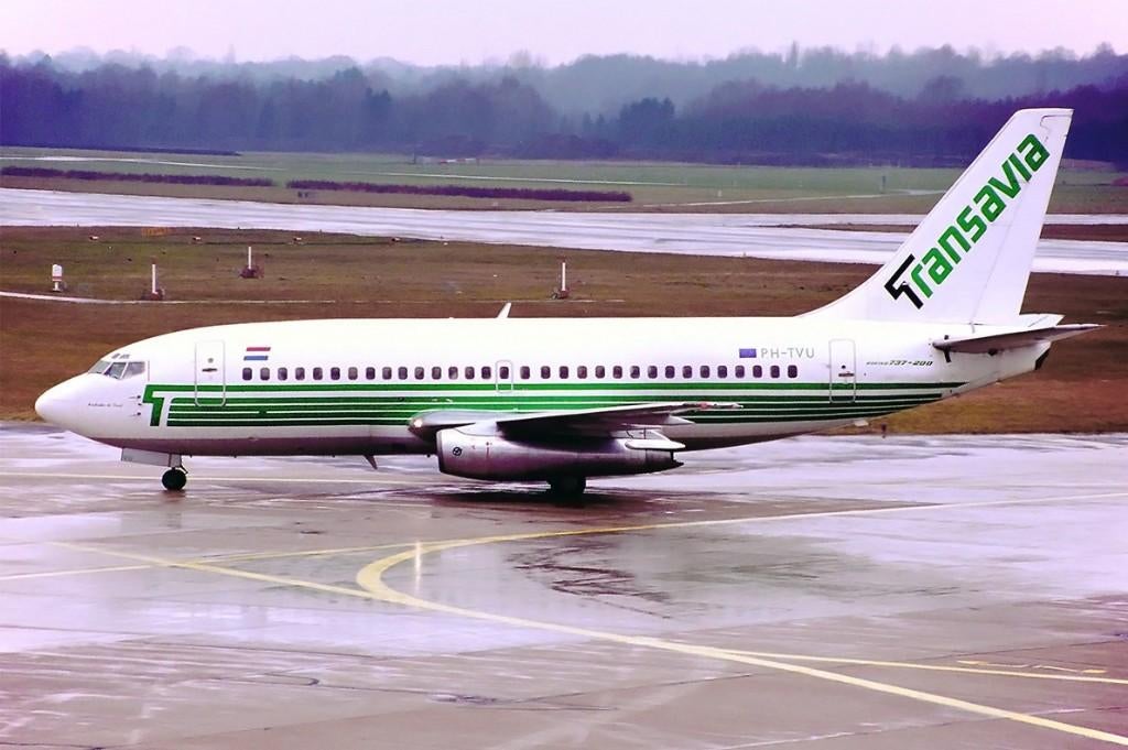 TRANSAVIA   PH-TVU, Ophalen of Verzenden, Nieuw, Kaart, Foto of Prent