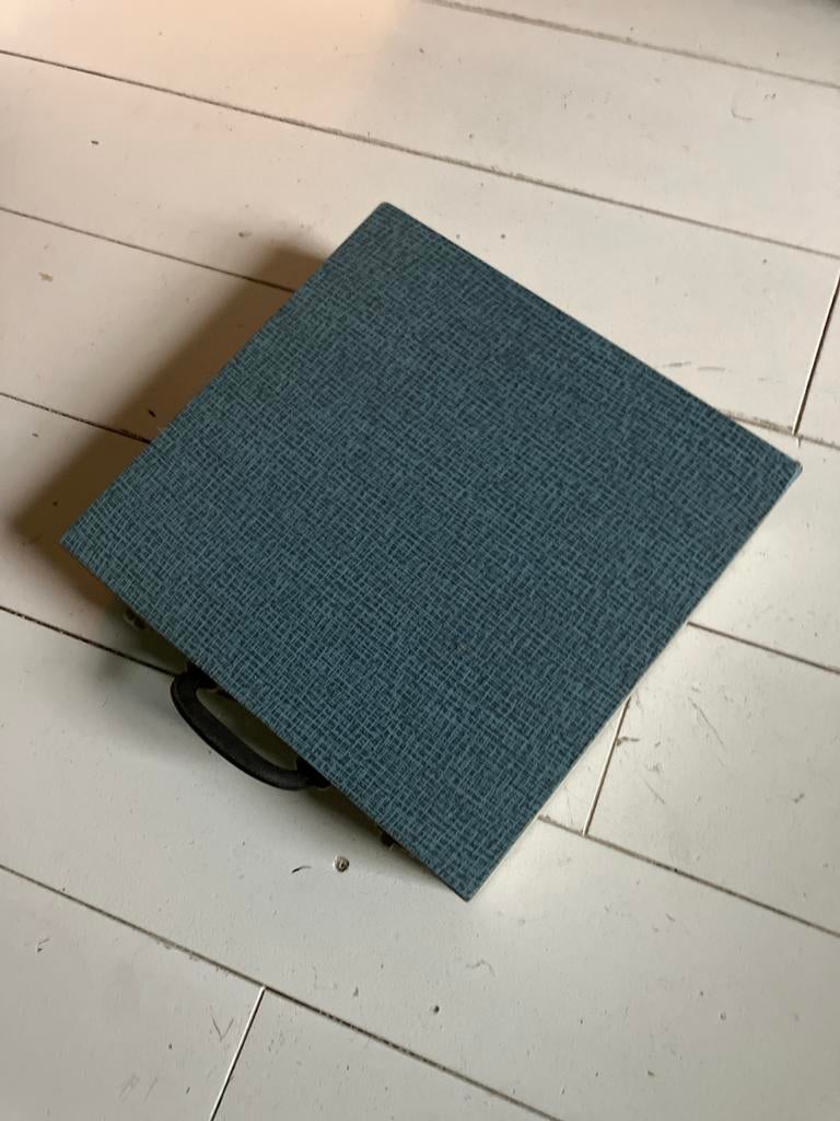 Vintage Platenkoffer / Tekeningenkoffer, Ophalen, Gebruikt