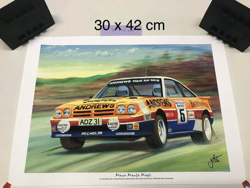 Opel Manta Andrews Rally - Manx Manta Magic, Ophalen of Verzenden, Gelezen, Opel