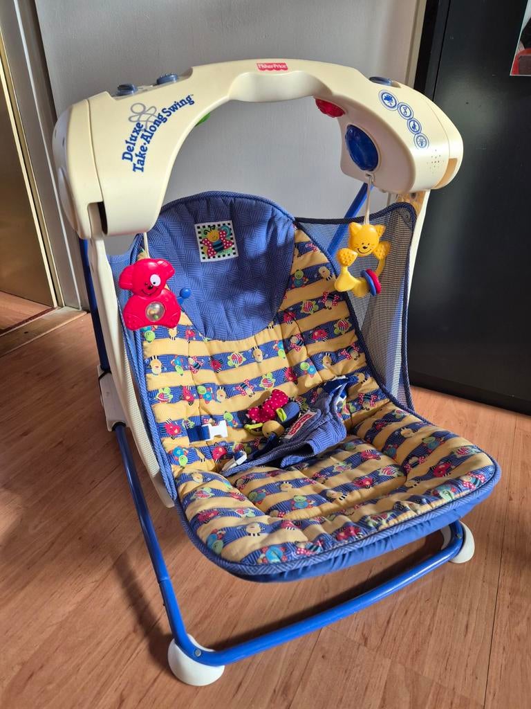 Fischer Price Schommelstoel, Ophalen, Gebruikt, Minder dan 140 cm, Minder dan 70 cm