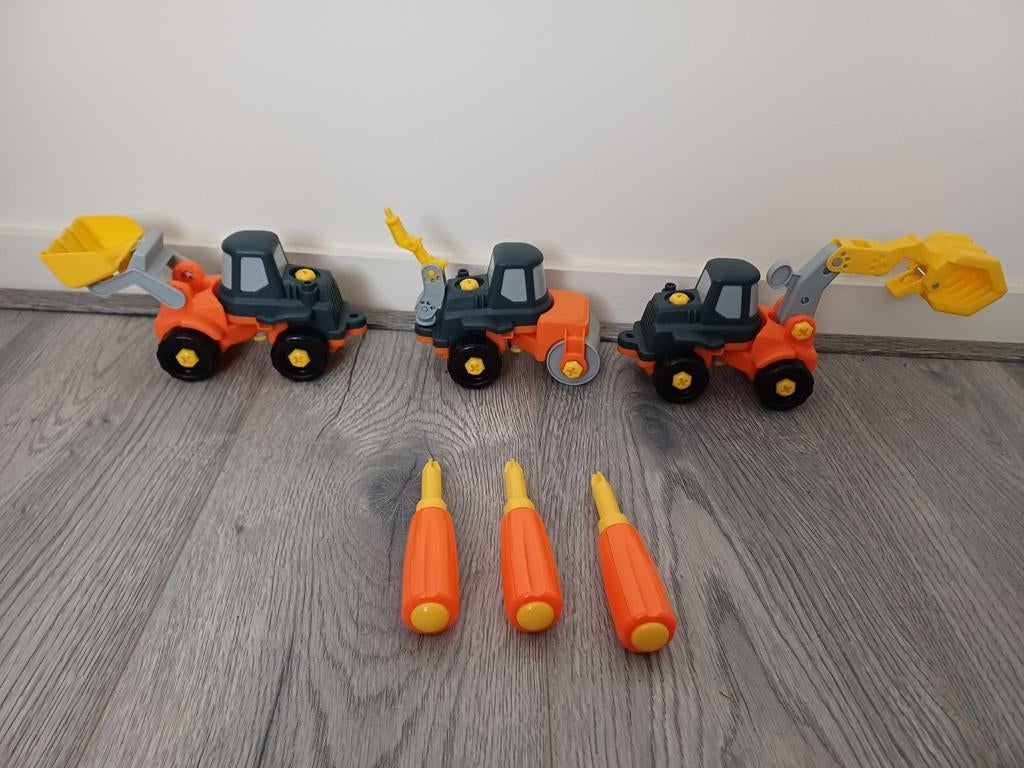 Playgo zware bedrijfsvoertuigen, Ophalen, Zo goed als nieuw