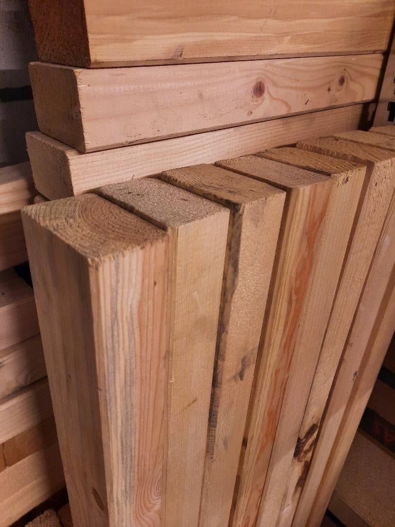 Vuren houten balken geschaafd, Ophalen, 25 tot 50 mm, Nieuw, Balk