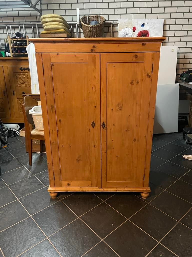 Grenen Computerkast - 150x104x62 cm, Ophalen, Gebruikt, 70 tot 120 cm, 120 tot 170 cm