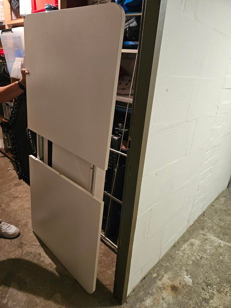 Uitschuiftafel, Ophalen, Rechthoekig, 50 tot 100 cm