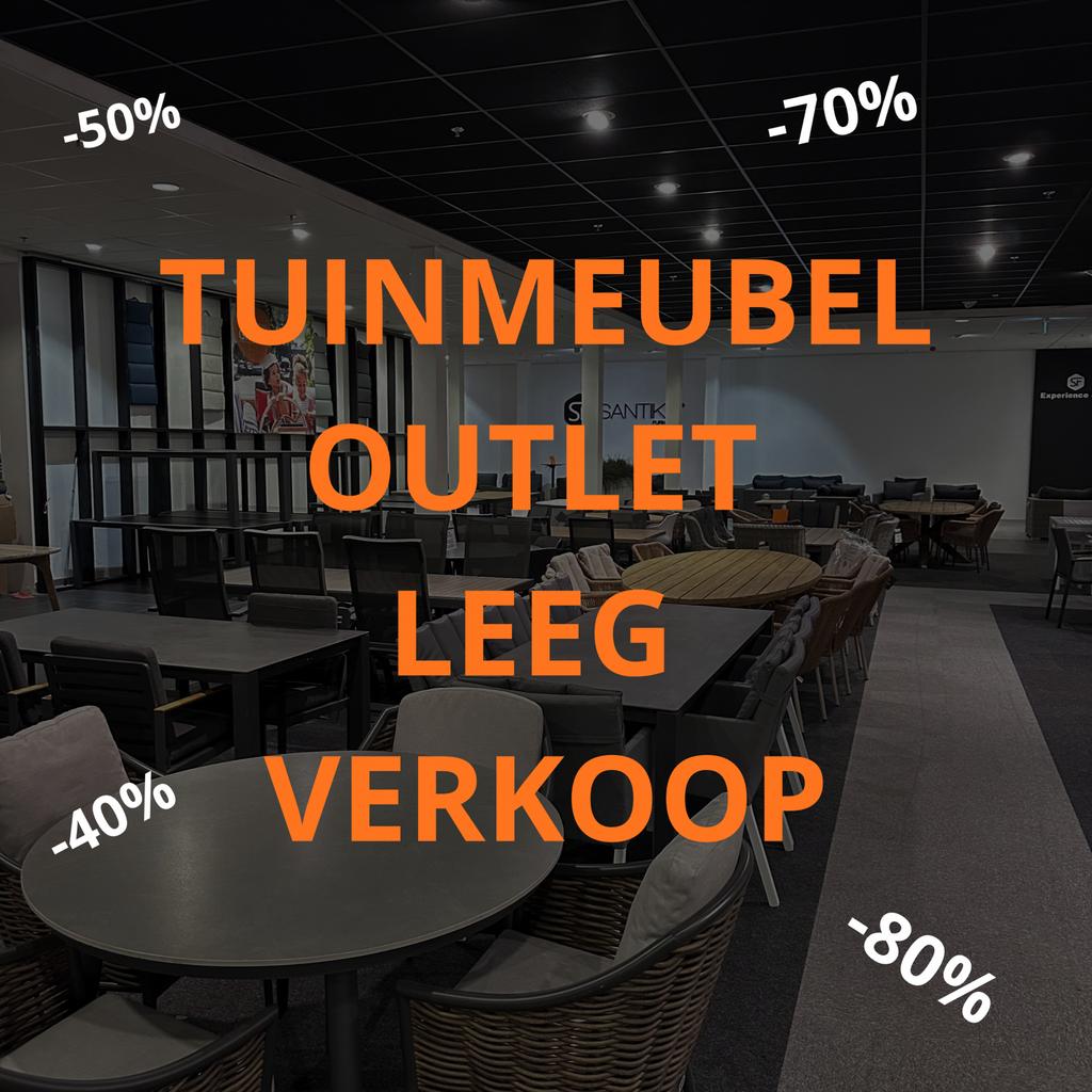 Tuinset / Loungeset - Outlet Leegverkoop!, Tuin en Terras, Tuinsets en Loungesets, Gebruikt, Tuinset, Wicker, 4 zitplaatsen, Eettafel