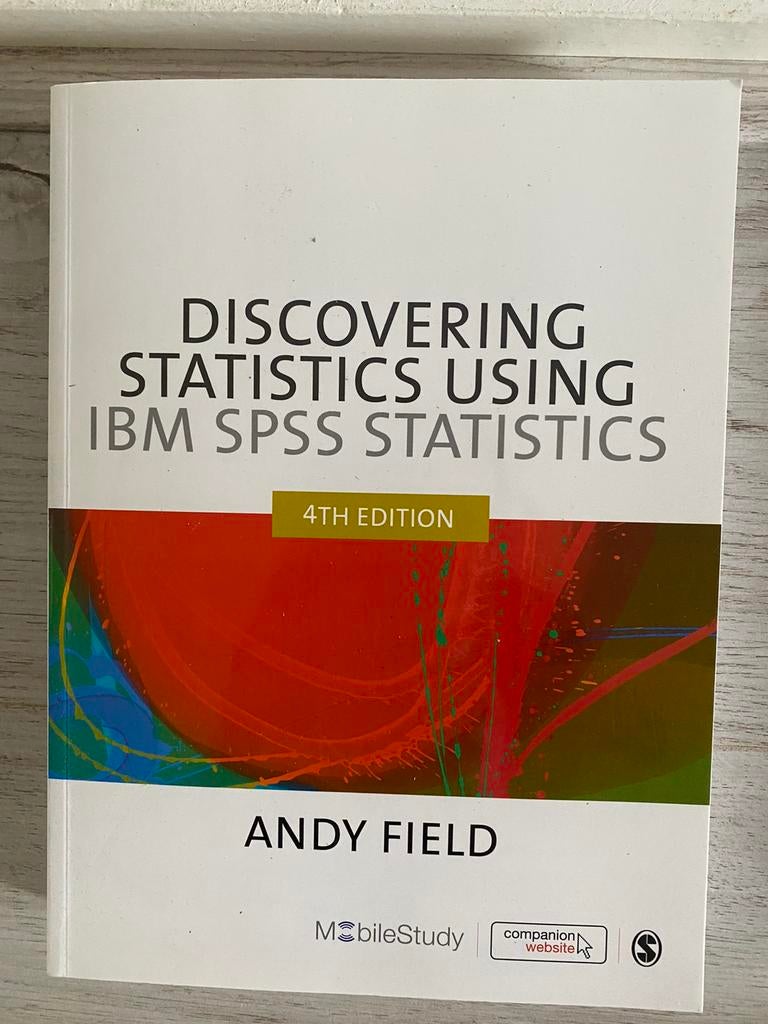 Discovering statistics using IBM spss statistics nieuw, Ophalen of Verzenden, Beta, Nieuw