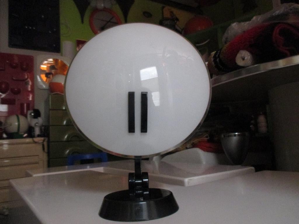 Bruno Gecchelin design jaren 80 Oluce wandlamp retro 1980s, Huis en Inrichting, ?, Glas, Gebruikt, Oluce