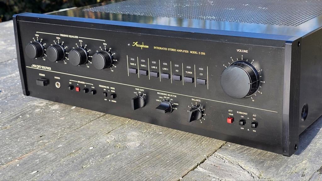 Accuphase E-206 Stereo Versterker - Klassieker!, Ophalen, Gebruikt, Stereo, Overige merken