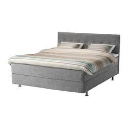 Ikea Engerdal Bed 160x200 met Höväg Matras en Poten, Tweepersoons, Ophalen of Verzenden, Zo goed als nieuw, 200 cm