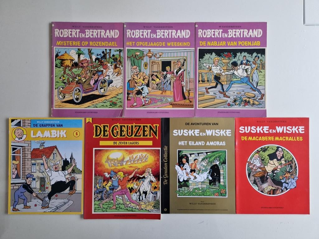 Willy Vandersteen Strip Pakket [Veel Eerste Nummers], Boeken, Stripboeken, Meerdere stripboeken, Verzenden, Gelezen, Willy Vandersteen