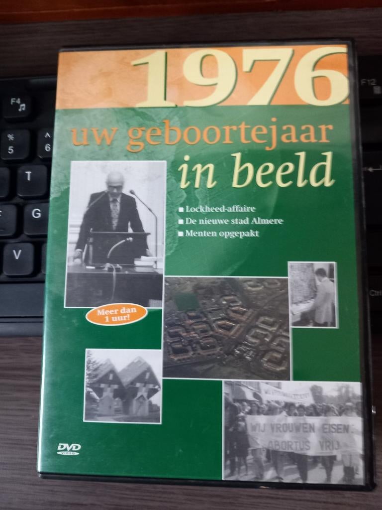 Uw Geboortejaar 1976 in Beeld DVD, Cd's en Dvd's, Alle leeftijden, Ophalen of Verzenden, Zo goed als nieuw, Politiek of Geschiedenis