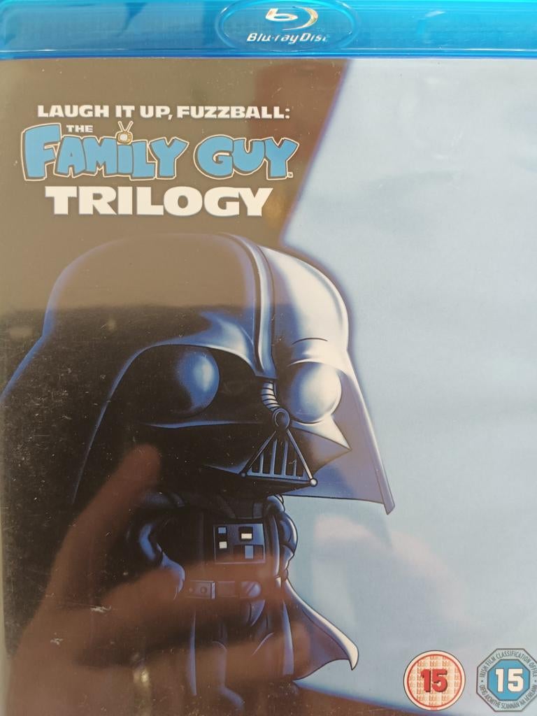 Family Guy Trilogy Bluray UK Import ZGAN!!, Cd's en Dvd's, Blu-ray, Ophalen of Verzenden, Zo goed als nieuw, Boxset