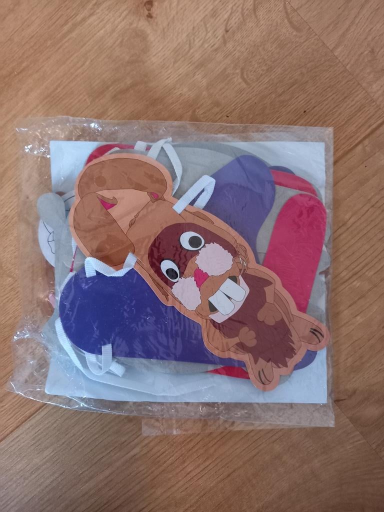 Fabeltjeskrant-slinger/collectors item ABN-AMRO, Ophalen of Verzenden, Nieuw, Versiering, Verjaardag