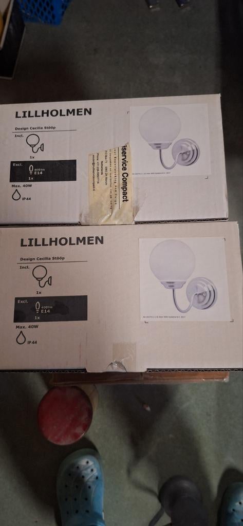 Nieuwe wandlampen, Ophalen, Nieuw, Metaal of Aluminium