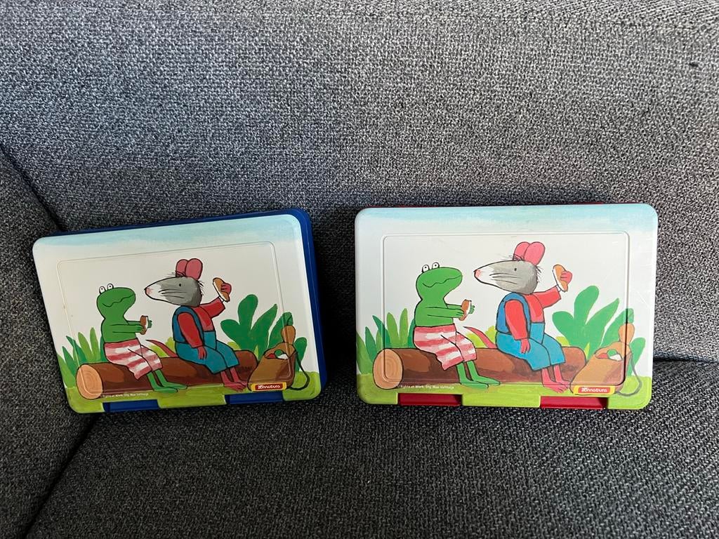 Zonnatura broodtrommels - Kikker en Muis, Verzamelen, Ophalen of Verzenden, Zo goed als nieuw, Gebruiksvoorwerp