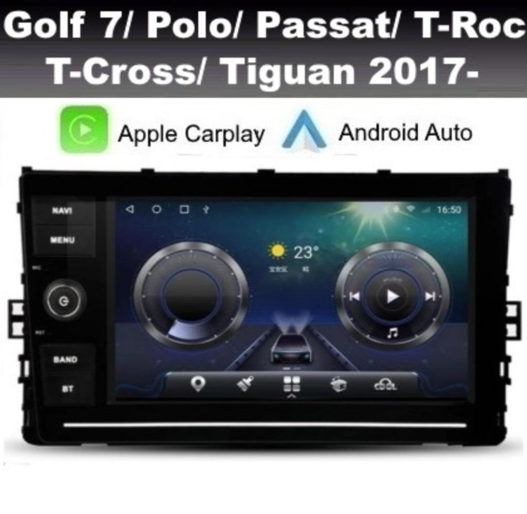 Radio navigatie android 11 VW Polo T-Roc Sportsvan Carplay, Ophalen of Verzenden, Nieuw