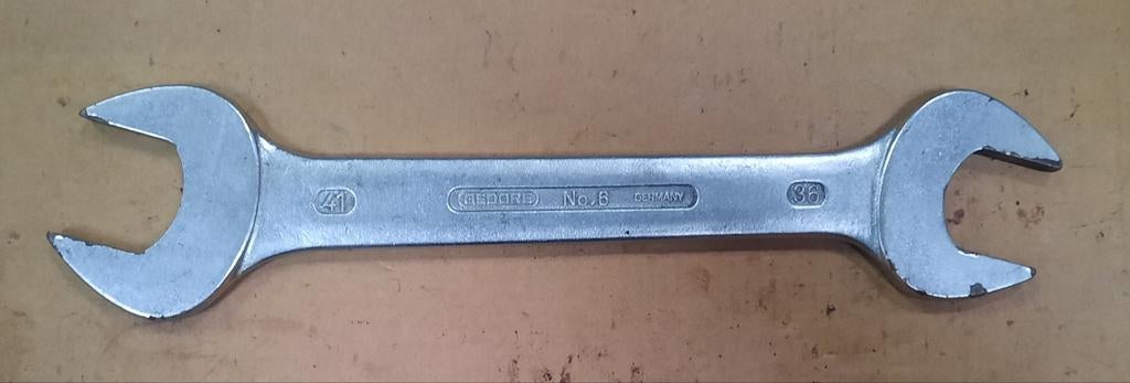 Gedore Nr 6 - 36x41mm Steeksleutel, Auto diversen, Autogereedschap, Ophalen of Verzenden