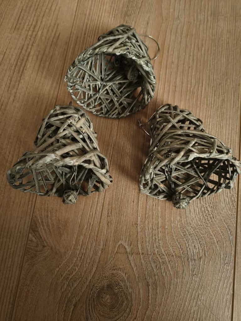 Klokken van rotan riet., Ophalen of Verzenden, Zo goed als nieuw