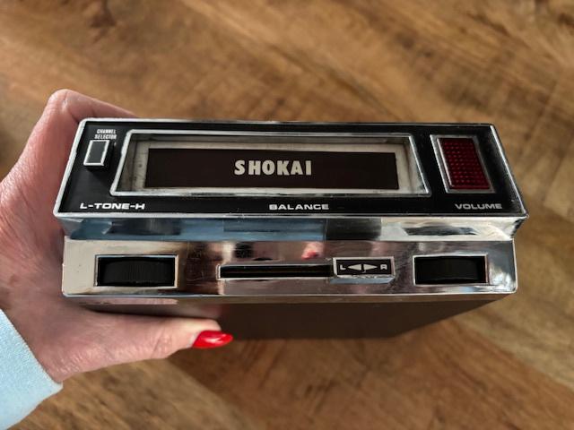 Shokai 707   8-Track autoradio (Jaren 70), Auto diversen, Autoradio's, Ophalen of Verzenden