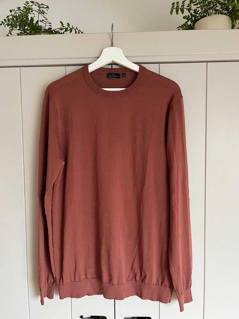 G.Pisano trui maat L roestkleur/roze rood, Ophalen of Verzenden, Zo goed als nieuw, Roze